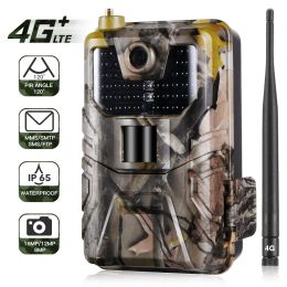 Cameras 4G FTP MMS SMS SMTP Trail Camera Email 20MP Cellular Wildlife Hunting Cameras HC900LTE 1080P Mobile Wireless Wild Surveillance