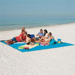 Beach Mat Magic Outdoor Travel Magic Sand Free Beach Mat Picnic Camping Waterproof Mattress Blanket Foldable Sandless Beachtowel 240416