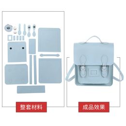 Backpacks DIY Double Shoulder Bag Princess Bag Sewing Pattern PU Template Backpack Making Mould Leather Craft Material Pack