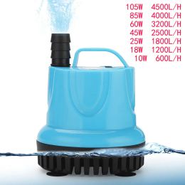 Accessories Submersible Water Pump Ultra Quiet Submersible Pump Aquarium Pump with 1.5m/4.9ft Power Cord 2 Nozzles for Fountain, Pond, Fish