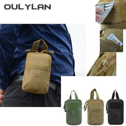 Bags Tactical Bag MOLLE Outdoor Sports Hiking EDC Handbag Waterproof Phone Bag Expansion Pack Running Storage Accessories Bags