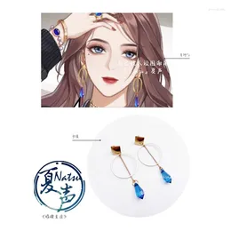 Dangle Earrings Anime Bright Star Way Chuxia Dangles Ear Ring Cosplay Prop