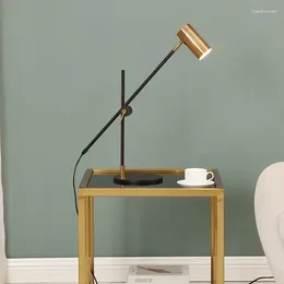 Floor Lamps Post-Modern Desk Lamp Nordic Creative Living Room Office Bedroom Light Simple Personality Study Writing Reading