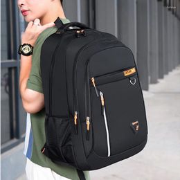 Backpack Large Capacity Men College Student High School Bags For Teenage Boys Casual Nylon Back Pack