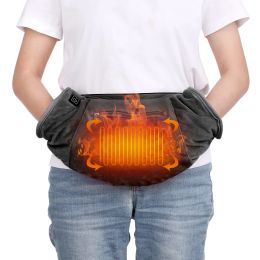 Packs Electric Heated Hand Warmer Muff Cold Weather Thermal Glove Waist Bag for Hunting Skiing Camping