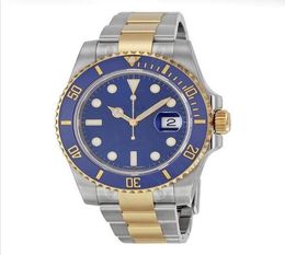 2020 Luxury Watch Men Sub 40m Date Automatic Machinery 116613blso Watch Sweeping Movement Watches No Battery Model 18k1149260