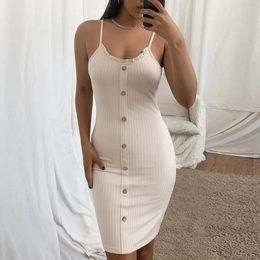 Casual Dresses 2024 Pure Color Mini Short Dress Luxury Designer Women Street Girl Style Sleeveless Strapless