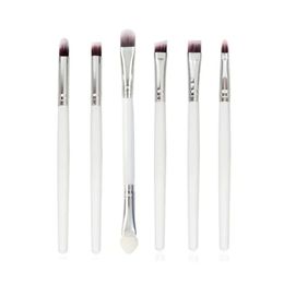 6pcs/set Eye Eye Makeup Brushes Set With Cosmestic Bag Rose Gold Make Up Brush Eyeshadow Blending Make Up Brush Maquiagem