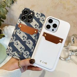 Beautiful iPhone Phone Case 15 14 Pro Max Designer Beautiful Card Holder Case 18 17 16 15pro 14pro 13pro 13 12 11 Cases Purse with Logo Box Woman Girls SZY