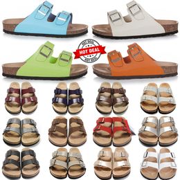 Free Shipping Sandals Boston Clogs Slippers Slides Shoes Leather Suede Black Beige White Blue Red Brown Mens Womens Clasic Casual Outdoor shoes