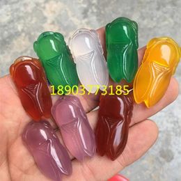 Pendant Necklaces Brazil Agate Chalcedony Knows Jade Wholesale