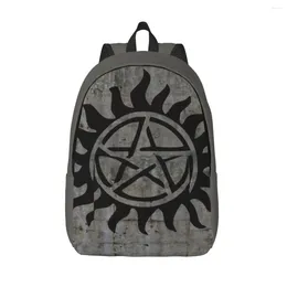 Backpack Supernatural Winchester Classical Gift High School Work Daypack For Men Women College Shoulder Bag