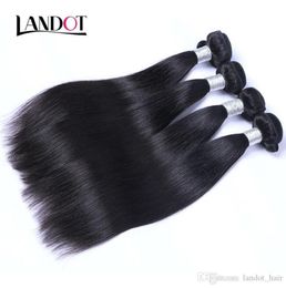 G Cheap Malaysian Straight Virgin Hair Unprocessed Human Hair Weave Bundles Malaysian Straight Remy Extensions Landot Hair Product8661306