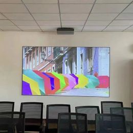ALR Ambient Light Rejecting Projection Screen, CLR PET, Black Crystal Frame, 130 ", 150", Ultra Short Throw, UST Projector,