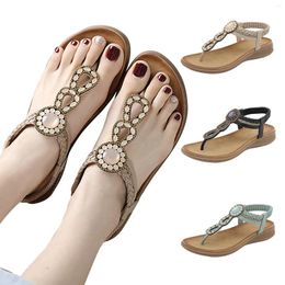 Slippers Women's Summer Sandals Outdoor Beach Comfort Flat Womens Fuzzy House With Strap H Bear