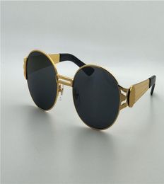 Retro design sunglasses round metal frame top quality outdoor glasses antiUV lens and original box 21386934919