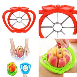 Fruit Vegetable Tools Kitchen Gadgets Apple Corer Slicer Stainless Steel Easy Cutter Cut Knife For Pear Vegetables Dbc Drop Delivery H Dhr4S