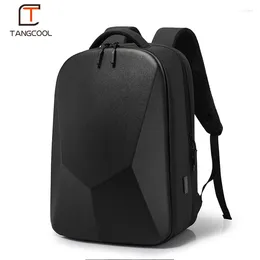 Backpack Tangcool Hard Shell Waterproof Large-capacity Bag Fashion Light Business Computer Case Laptop Travel