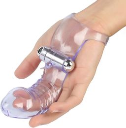 Finger Sleeves Vibrator G-spot Clit Massager Stimulator, Female Lesbian Bullet Vibration Masturbator Sex Toys, Vagina Orgasm Anal Adult Erotic Sex Toys