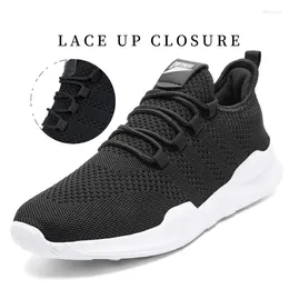 Walking Shoes Fujeak Casual Ultralight Men's Sneakers Breathable Mesh Running For Men Trendy Plus Size Footwear Non-slip Sports