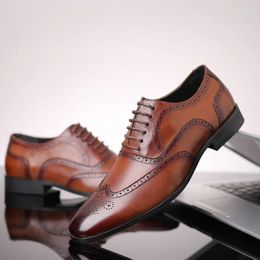 Dress Shoes Classic Business Men's Formal Gentleman Professional Office Wedding Single Men