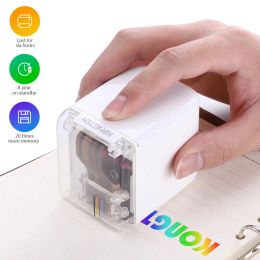 Printers MBrush/Mark Jet Handheld Printer Portable Mini Inkjet Printer Color Barcode Printer with Ink Cartridge APP for Customized Text