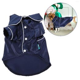 Dog Apparel Puppy Pyjama Clothes Pet Robe Jumpsuit Costume For Small