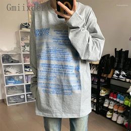 Women's Hoodies Letter Note Printed Round Neck Sweatshirt Women 2024 Autumn Fashion Oversize Korean Style Loose Trendy Solid Colour Top Chic