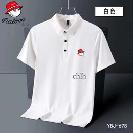 Malbon Golf Men's Polos Summer Printing Malbon T Shirt Polo Shirt Men High Quality Men's Short Sleeve Breathable Quick Drying Top 320 344 197