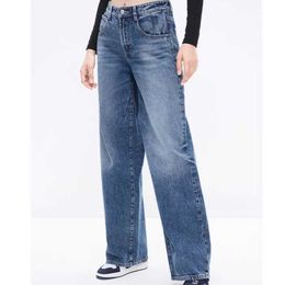 2024 Spring MS Home Sostituzione piatta jeans Domande papà a gambe larghe senza stile