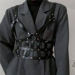 Belts Fashion Harness Belt Corset Leather Lingerie Bondage Body Fetish Clothing Gothic Suspenders For Women