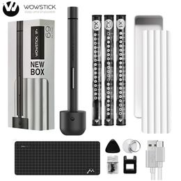 Wowstick 1F Pro 64 In 1 Electric Screwdriver Driver Cordless Lithiumion Charge LED Light Power Screw Kit 240409