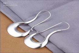 Fashion party jewelry 925 silver hoop earrings Christmas to send his girlfriend wife gifts 10pairlot3406512