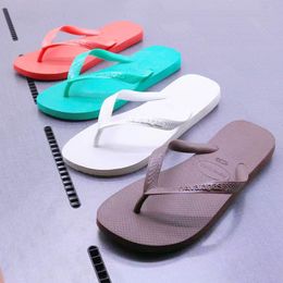 OG Havaiana Tudo Mundo Usa Solewithystrap Brazilian National Treasure Products Flip Flops Sandals Famous Designer Women Sandal Flat Flip Flops Slippers Slipper 34