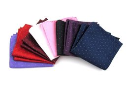 men039s handkerchief handy pocket square pocket towels dot strip formal accessories printed towel handkerchief hand towel 10pcs7827406