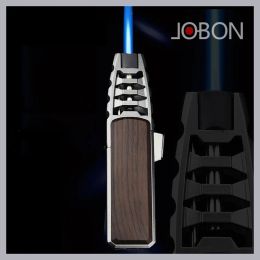 2024 Windproof Kitchen BBQ Cigar Lighter Jet Flame Fire Torch Outdoor Camping Lighter Butane Gas Lighter Lgnition Tool
