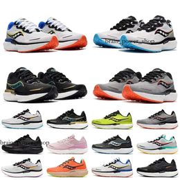 2024 Saucony Soconi Casual Triumph Victory Running New Lightweight Shock Absorption Breathable Sports Trainers Athletic Sneakers Shoes Size 36-44 307