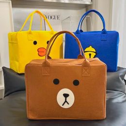 Bags Reusable shopping bag Fashion Side bag for ladies Felt tote bags supermarket bags Women hand bag with free shipping low price
