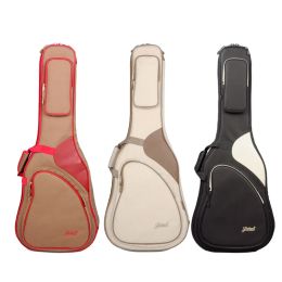 Cases Waterproof Oxford Fabric Guitar Case Gig Bag Double Straps Padded Cotton for 40/41 Inch Thickening 25mm Bag