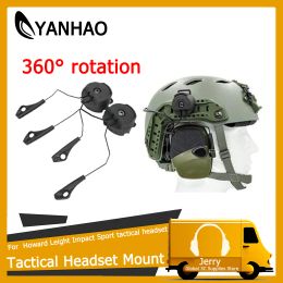 Protector ARC OPSCORE helmet rail adapter / electronic shooting noise reduction hearing protection headset military tactical earmuffs