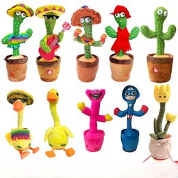 Dancing cactus, enchanting flowers, talking, singing, dancing, electric plush toys