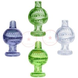 New Style Wig Wag Smoking Portable Handmade Bong Cover Colourful Pyrex Glass Oil Rigs Hookah Carb Cap Dabber Holder Innovative Design Waterpipe Bubbler Handpipe Tool