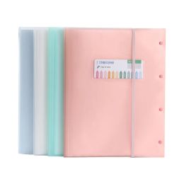 Wallets 30 Pages File Folder Letter A3 Size Document Organiser Transparent Insert Portable Extension Wallet File Sorting Storage Bags