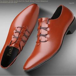Dress Shoes Fashion Casual Business Leather Black Work Loafers Tenis Masculino Driving Designer Italian Formal Men