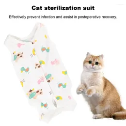 Cat Costumes Quick-release Jumpsuit Pet Recovery Jumpsuits Anti-licking Rompers For Small Dogs Sterilization Cats