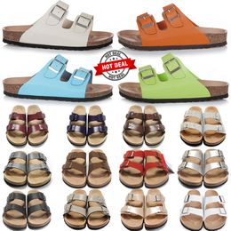 Free Shipping Sandals Boston Clogs Slippers Slides Shoes Leather Suede Black Beige White Blue Red Green Mens Womens Clasic Casual Outdoor shoes