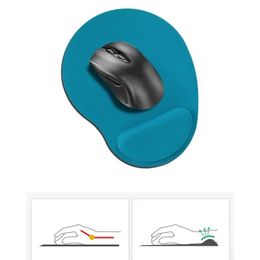 new 2024 Ergonomic Wrist Rest Mouse Pad Comfortable Wrist Support Non Slip Mice Mat Soft Mousepad For PC Laptop Computer1. for Ergonomic