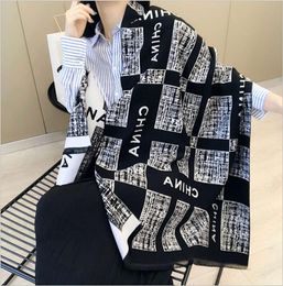 2021 Designer Cashmere Scarf For Women Oversized Classic Check Shawls Scarves luxury plaid Shawl7736115