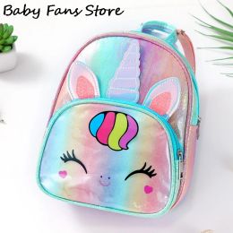 Bags Pink Unicorn Children Backpack for School Colorful Animal Lovely Kindergarten School Bags Girls Bookbag Kids Mini Backpacks Bag