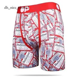 Psds Boxer Shorts Sexy Underpa Printed Underwear Soft Summer Breathable Swim Trunks Branded Male Short 637